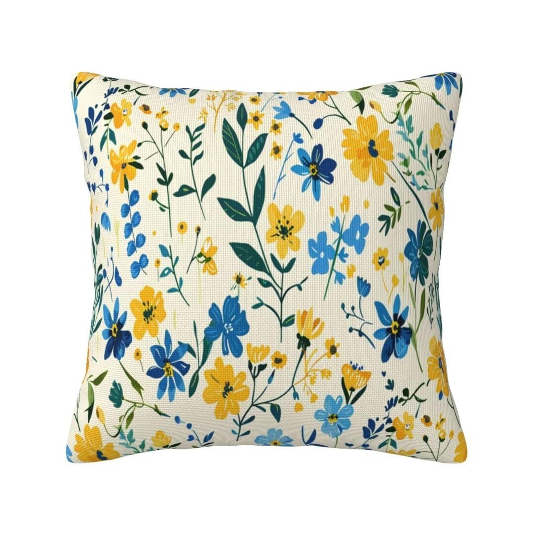 Set di 2 Federe Cuscini Divano 55 x 55 cm Cuscini per Divano Primavera Copricuscini Divano, Cuscini Divano in Morbido Cuscini Arredo Divano, Cuscini Decorativi, Divano Soggiorno Sedia Letto Piante J62