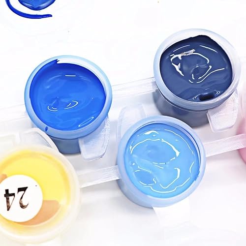 Vista 48 de KOMI Kit de pintura abstracta por números para adultos principiantes, pintura por números, kits de pintura sobre lienzo para decoración del hogar