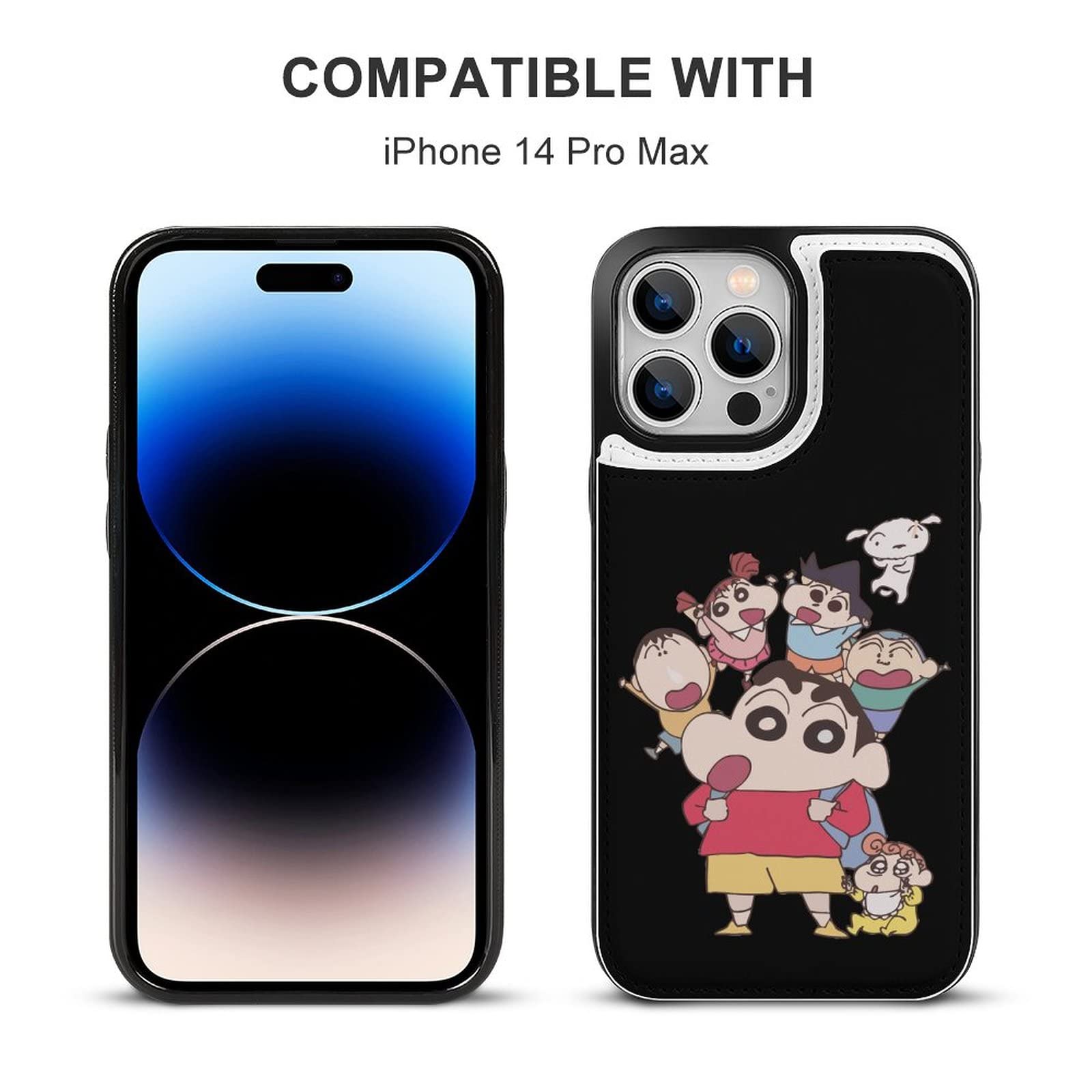 iPhone 14 Pro Max しいちゃんコラボ Amazon.co.jp: iPhone 14 Pro Max ケース 手帳型 クレヨンしんちゃん