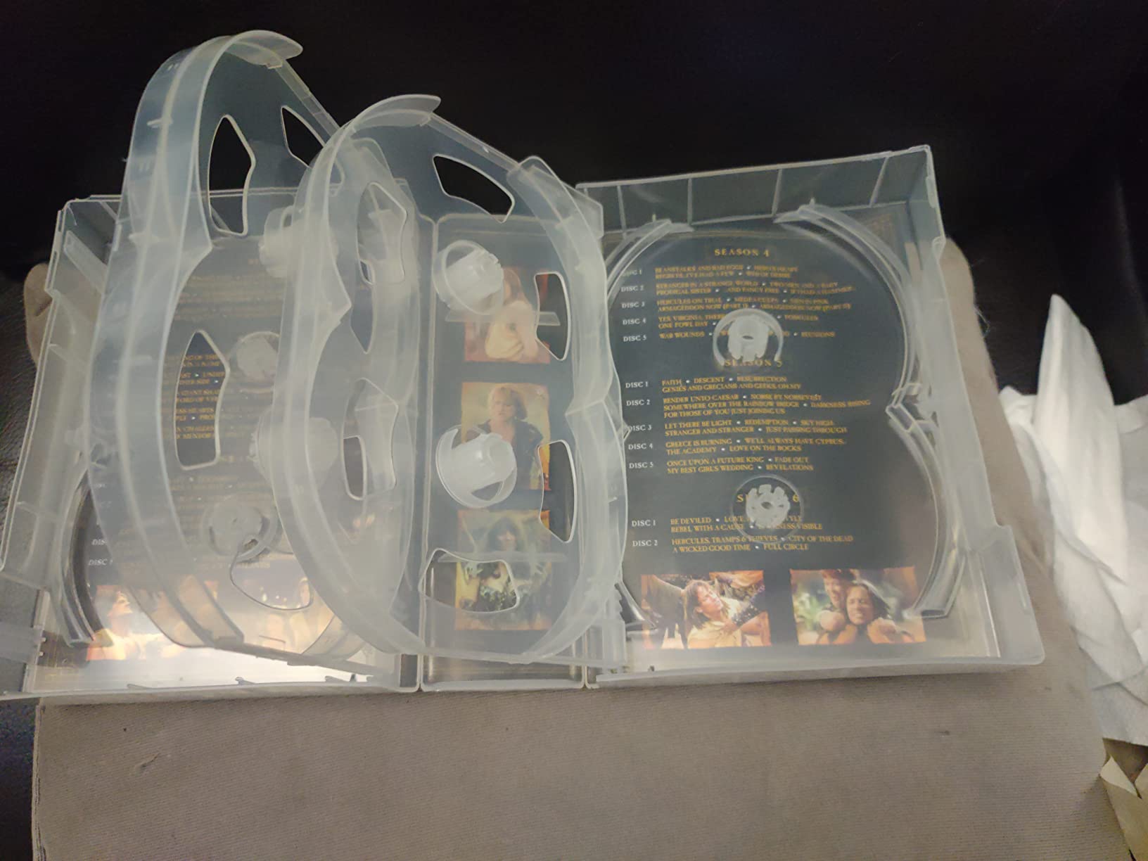 Great series, DVDs quality is okay, Case awful