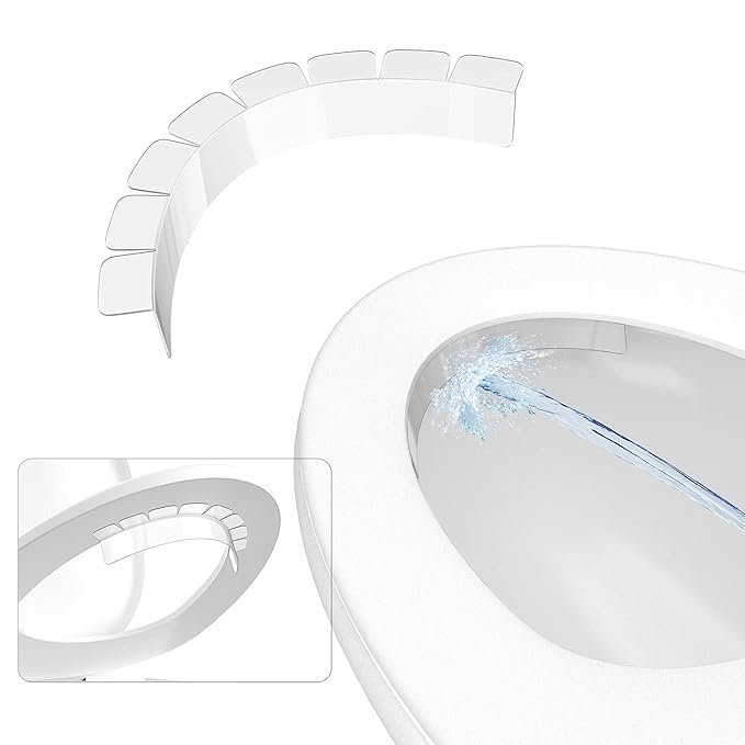 6 Pcs Urine Deflector for Toilet Seat, to Prevent Potty