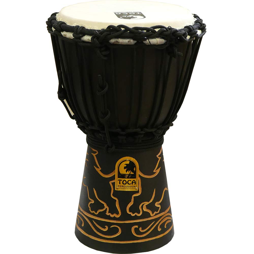 Amazon | TOCA TODJ-7EM Origins Series Carved Djembe 7 EA MTR