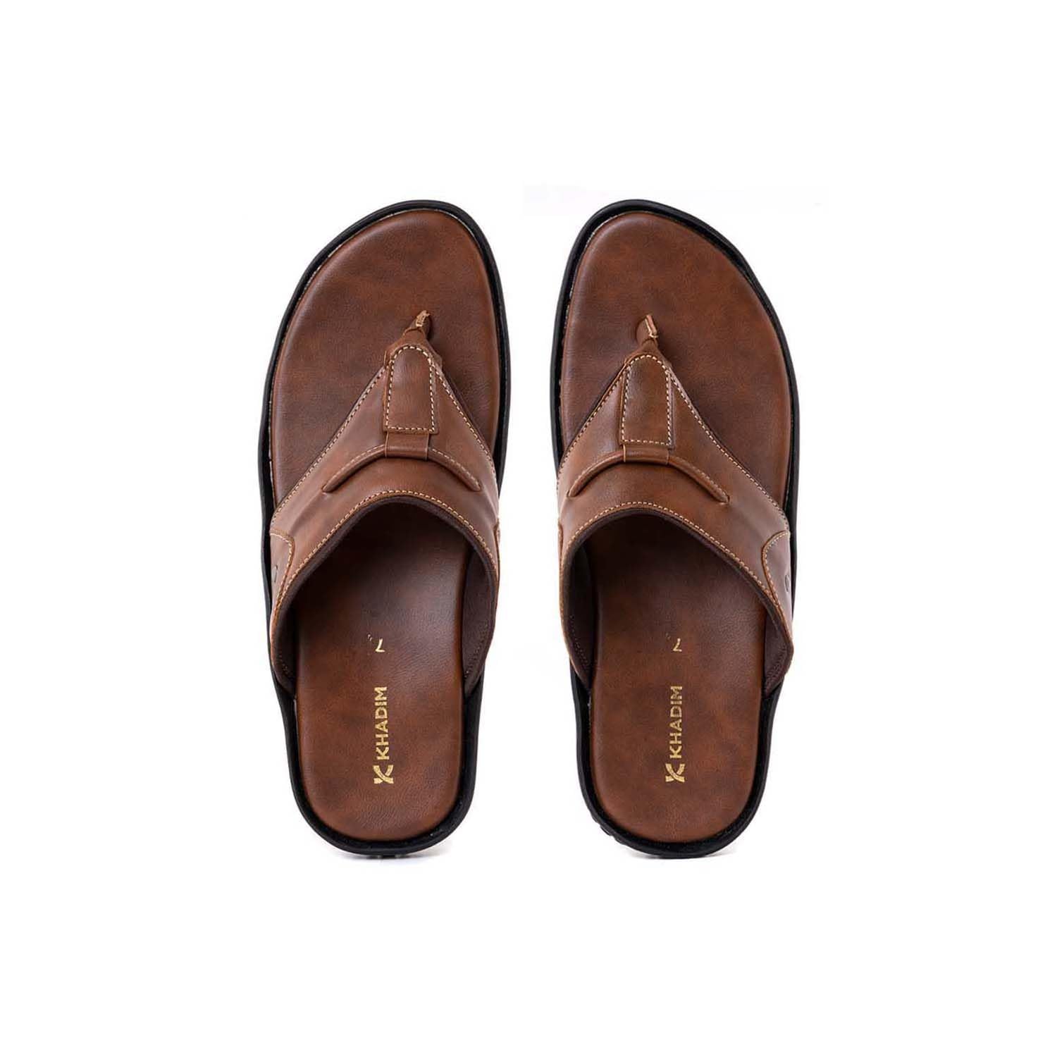 khadim's Casual Flip Flops for Men-picture-11