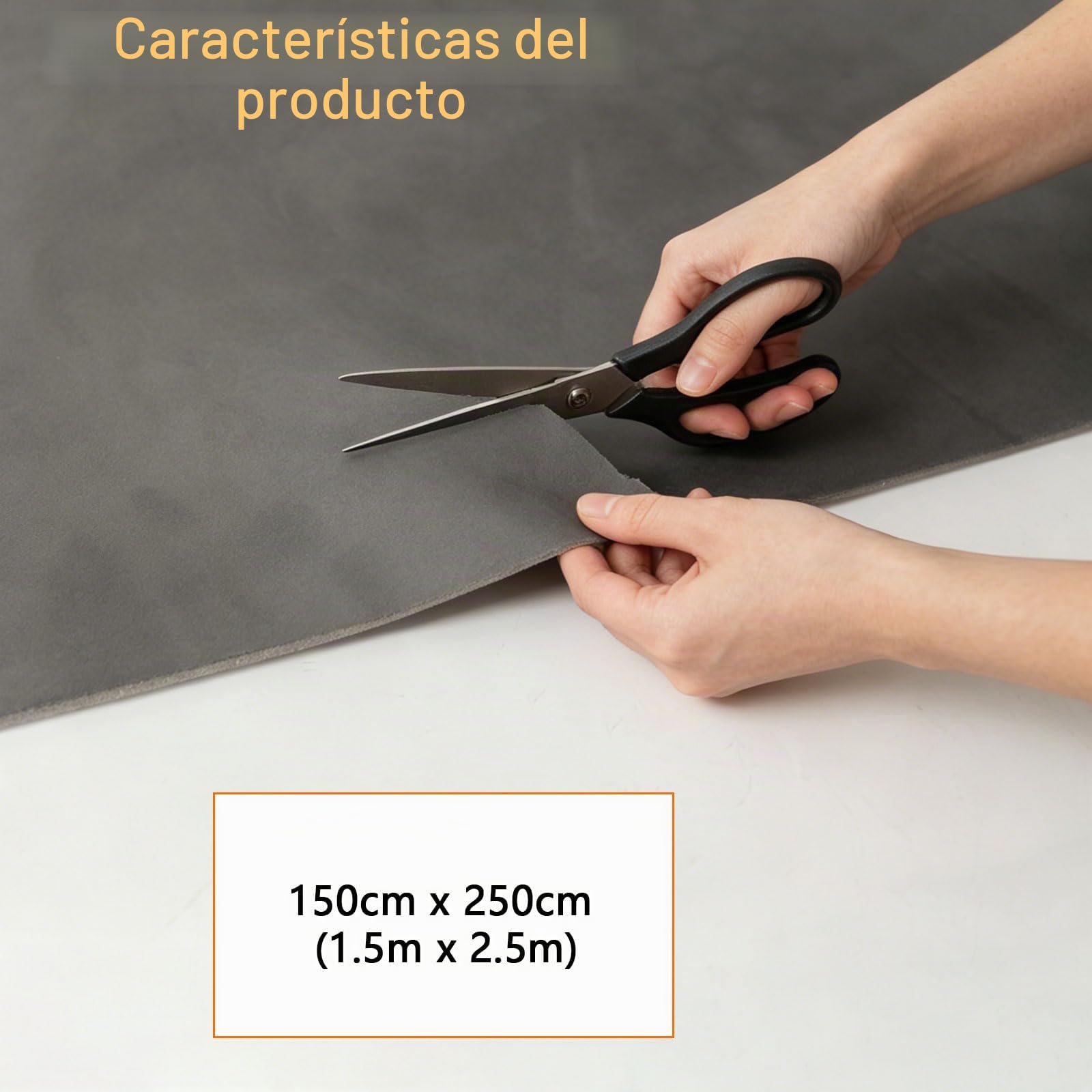 Tela de ante para techo de coche, tela de ante con respaldo de espuma de 3 mm, tipo malla de punto plano, material de repuesto interior para reparación de techo de coche/camión/SUV/RV, material de