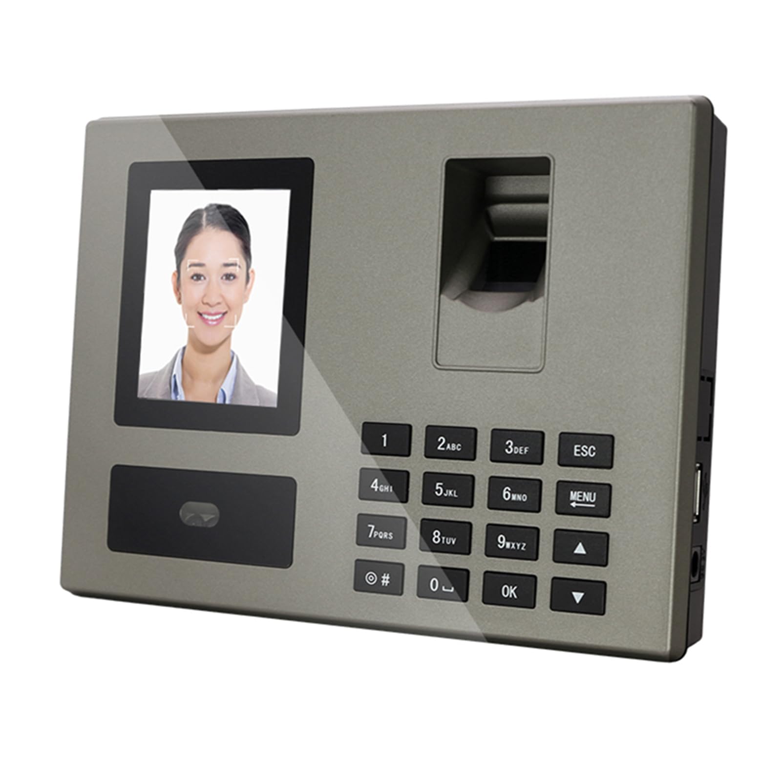 Pointeuse biométrique faciale et digitale Maiju avec écran TFT 2.8 pouces pour gestion du personnel