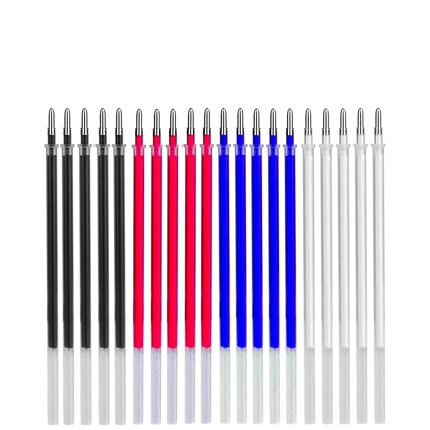 Heat Erasable Fabric Pens, Medium Tip, Multicolor (Red, Blue, Black, White), for Tailors, Sewing and Quilting (20)-image-35