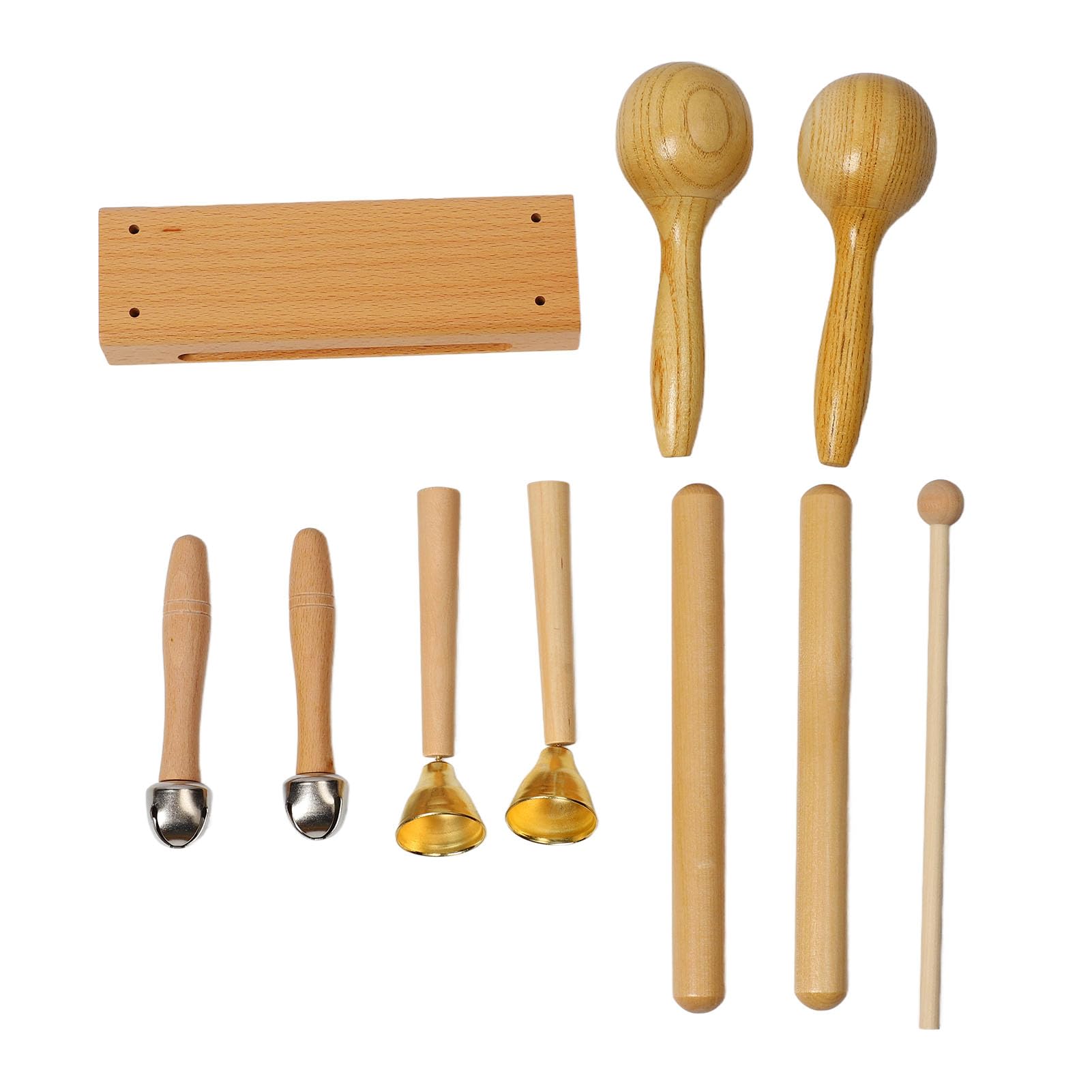 Set di strumenti Orff Percussioni musicali Strumenti durevoli per l'apprendimento precoce della scuola materna per bambini