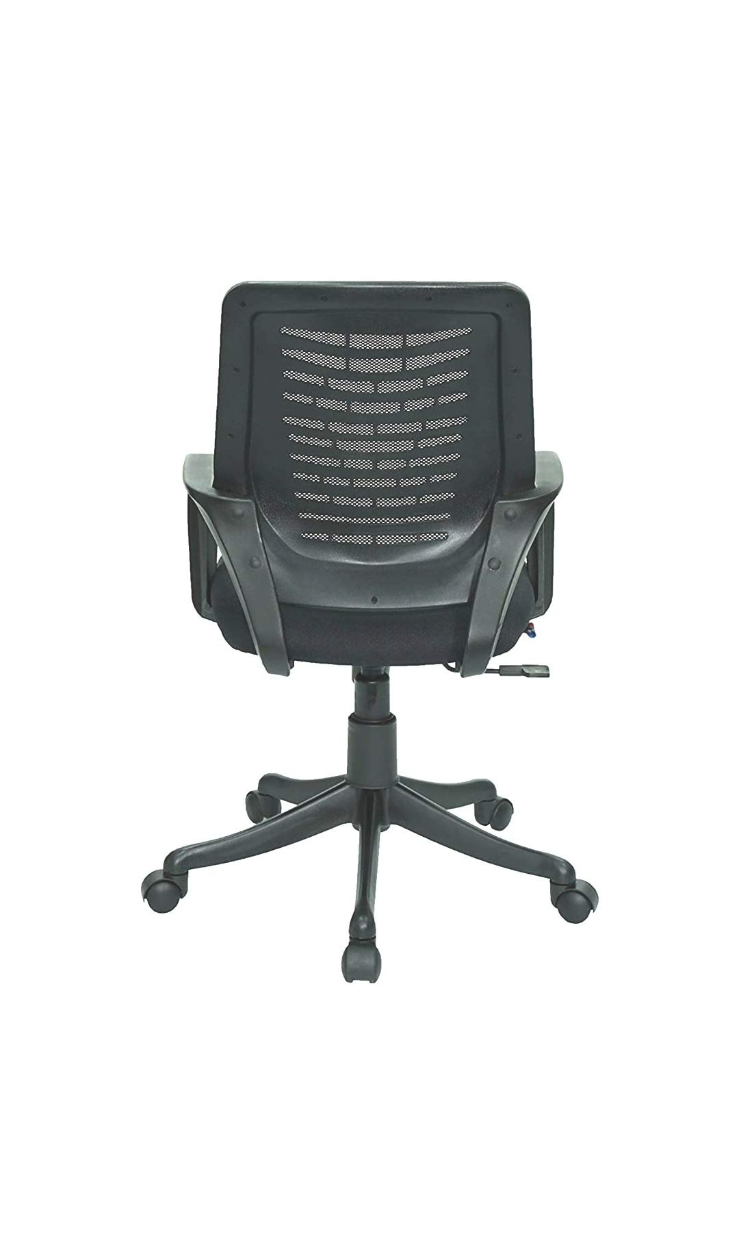 ADOC Chairs Verbin Ergonomic Office Chair with Comfortable Mesh Back, Fixed Armrest & Sturdy Base (Black) 4