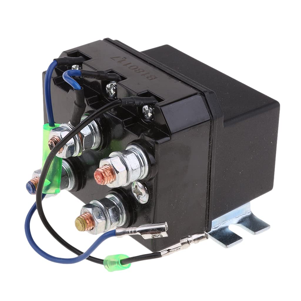 Accesorios Trabajo Pesado 1 2V DC Relé solenoide de reversión del cabrestante 20 0A ATV Cambiar