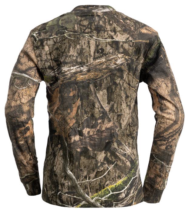 Shield Series Youth Fused Cotton Shirt with Long Sleeves, Youth Camouflage Shirt2
