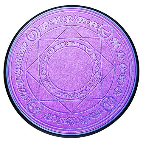 AELEGASN Magic Array Light Fast Qi Wireless Charger, Compatible with Iphone 8/X/11/Pro, Galaxy S7/ S8/ S9/ S10/ S10+ And Others,Purple Cover