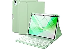 iPad Air 11" M2/ Air 5 & 4 Keyboard Case (Green)