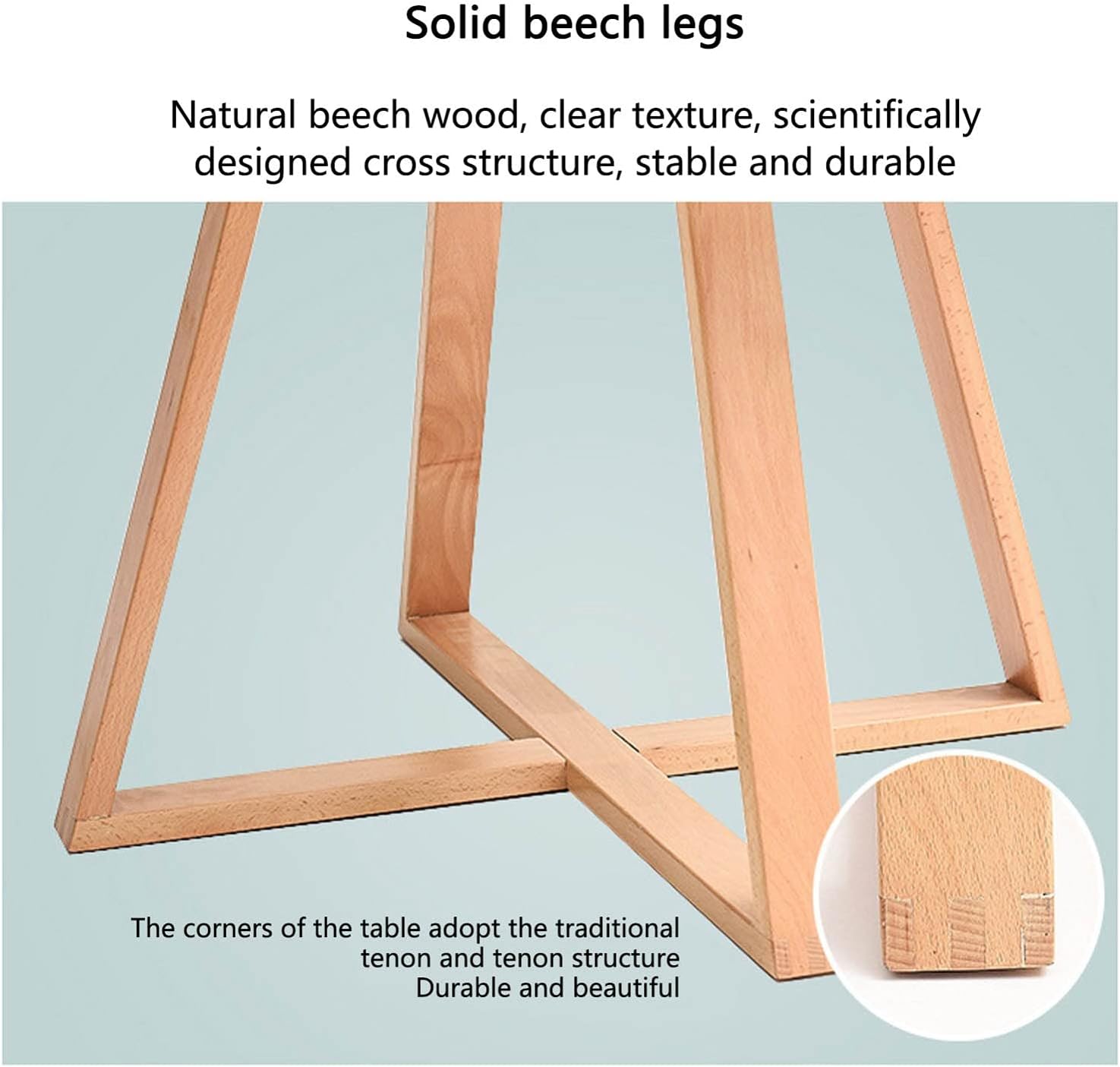 コーヒーテーブル 丸形4本板脚 60cm パイン 天板Oa脚Wn ダイニング
