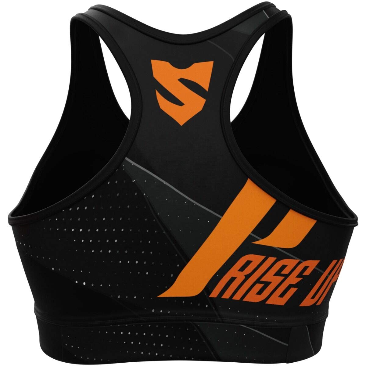 SMMASH Fitness Queen Sujetador Deportivo Mujer, Top Deportivo Mujer Fitness, Yoga, Formación, Sport Bra, Material Transpirable y Antibacteriano
