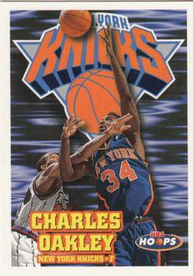 Amazon.com: 1997-98 NBA Hoops Series 1#105 Charles Oakley New York