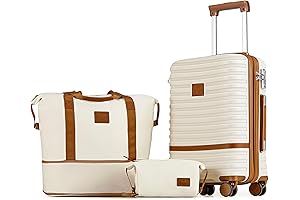 Spacious and Travel-Friendly Carry-On Luggage: A Trio of Convenience and Sturdiness