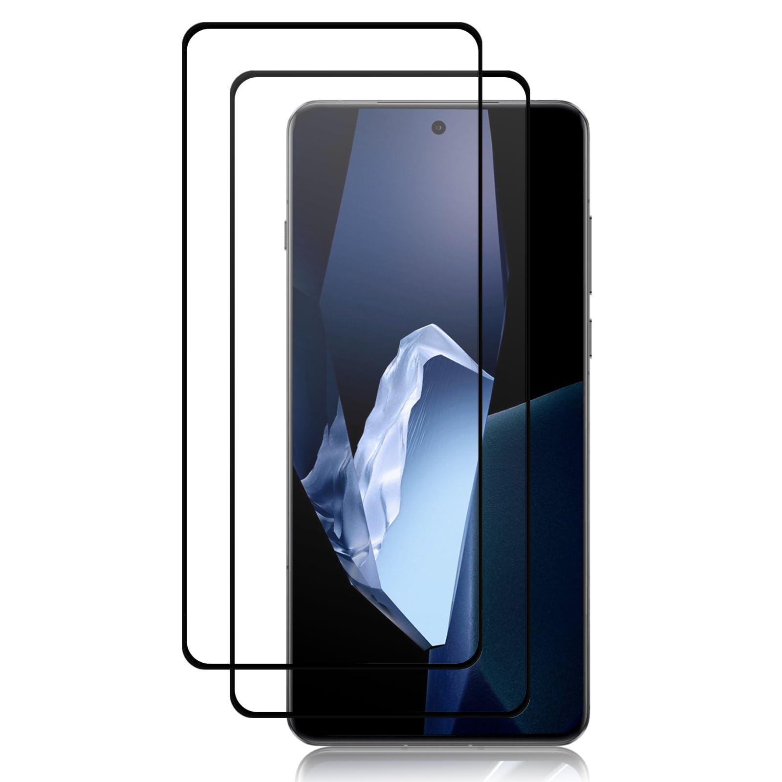 CeiLarv 2pcs Screen Protector for OnePlus 13R Tempered Glass [Fingerprint Unlock] [Anti-Scratch] [9H Hardness] [HD] [No Bubbles] Protector Film for