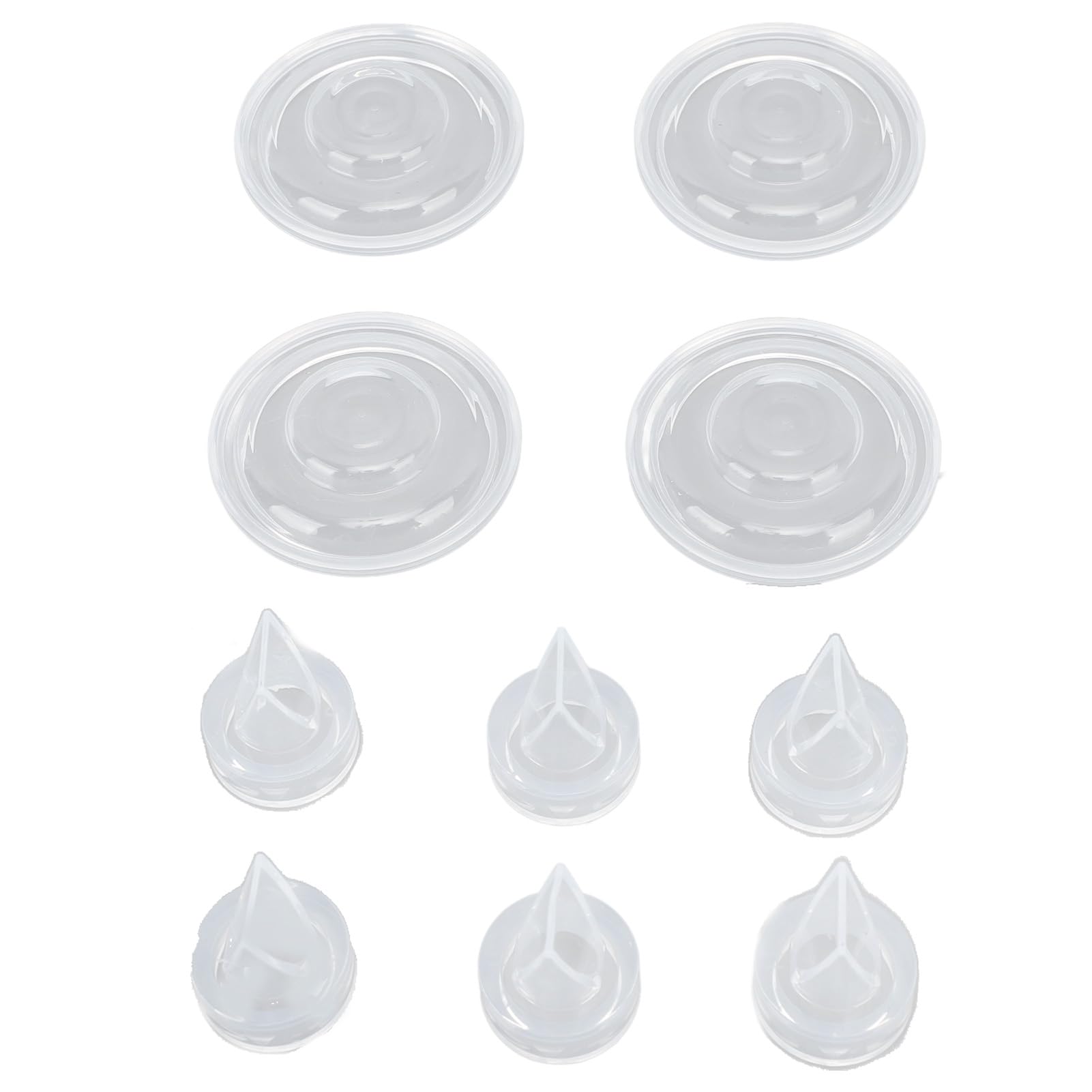 Wearable Bust Pump Accessories Silicone Electric Duckbill Valves Diaphragms Replacement Parts for S9 S12 S9Pro S12Pro, with Replacement Accessories, for Leak Prevention