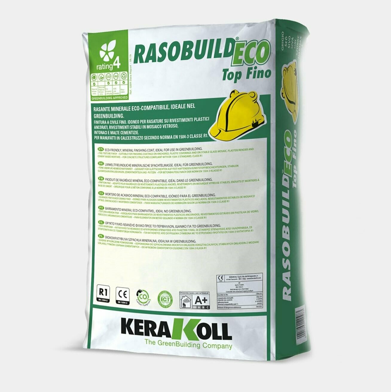 RASOBUILD TOP FINO GRIGIO KG.25 (107522)