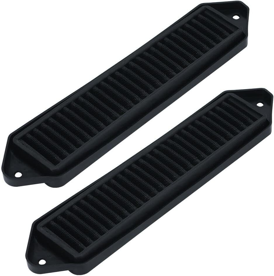Cabin Air Cowl Filters Compatible with BMW E chassis E82 E88 E90 E91 E92 E93 X1 335i 135i 328i Black