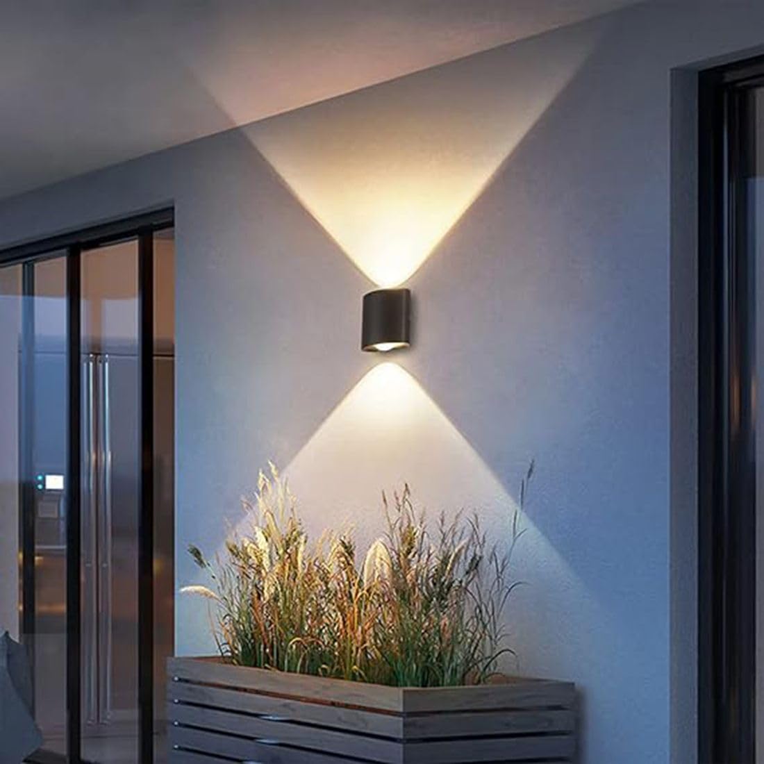 updown Light ip65 Post Light Outdoor Lamp (Black) Pack of-1-image-7