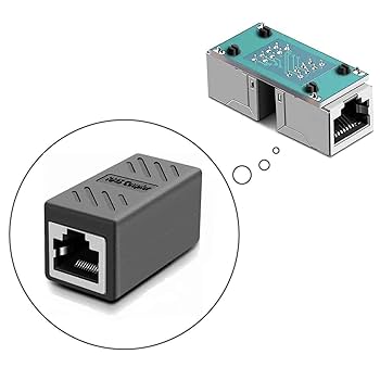 Amazon | LANケーブル 延長 RJ45 中継 コネクタ, CM Hardware 3