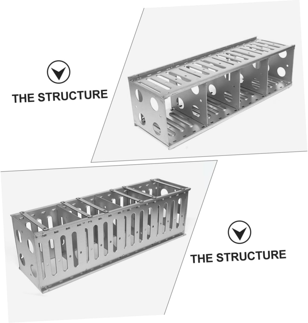 Angoily Replacement Hard Drive Cage 3.5 Inch Mounting Bracket Kit for External HDD Enclosures