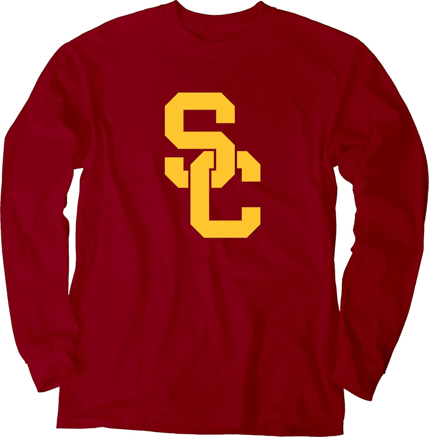 Blue 84 Men's USC Trojans Long Sleeve T Shirt Team Color Icon, Cardinal, X-Large - Image 3