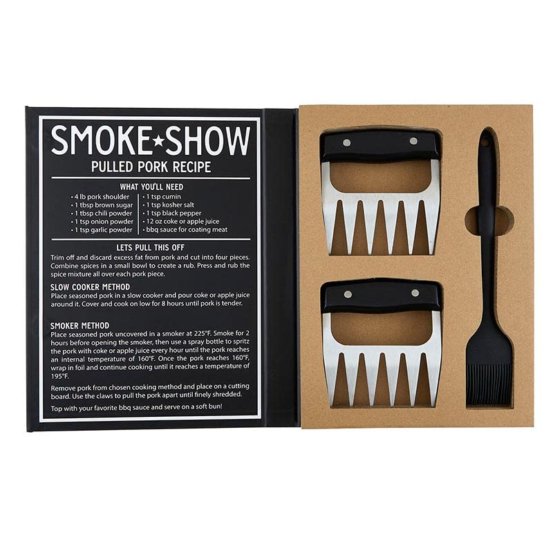 Set de Garras para Carne y Brocha para Asado, 3 Piezas miniatura 4