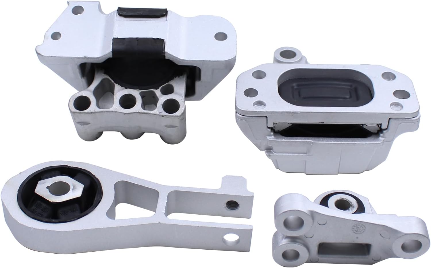 MOTOKU Engine Motor Mount and Transmission Mount and Torque Strut Bracket for Jeep Renegade 2015-2018, Fiat 500X 2016-2018
