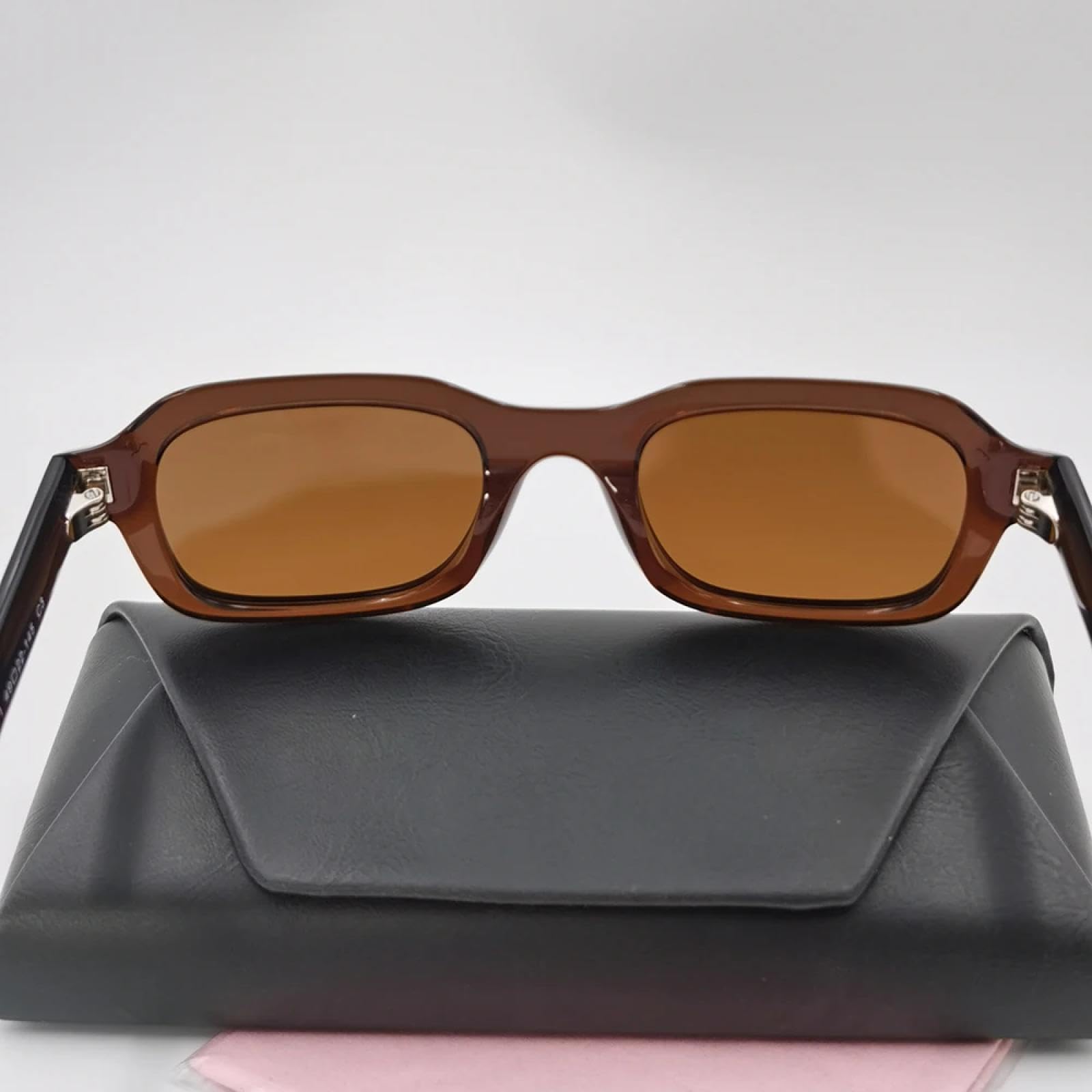 Gafas de sol de acetato para mujer y hombre, estilo steampunk, pequeñas, polarizadas, UV400.