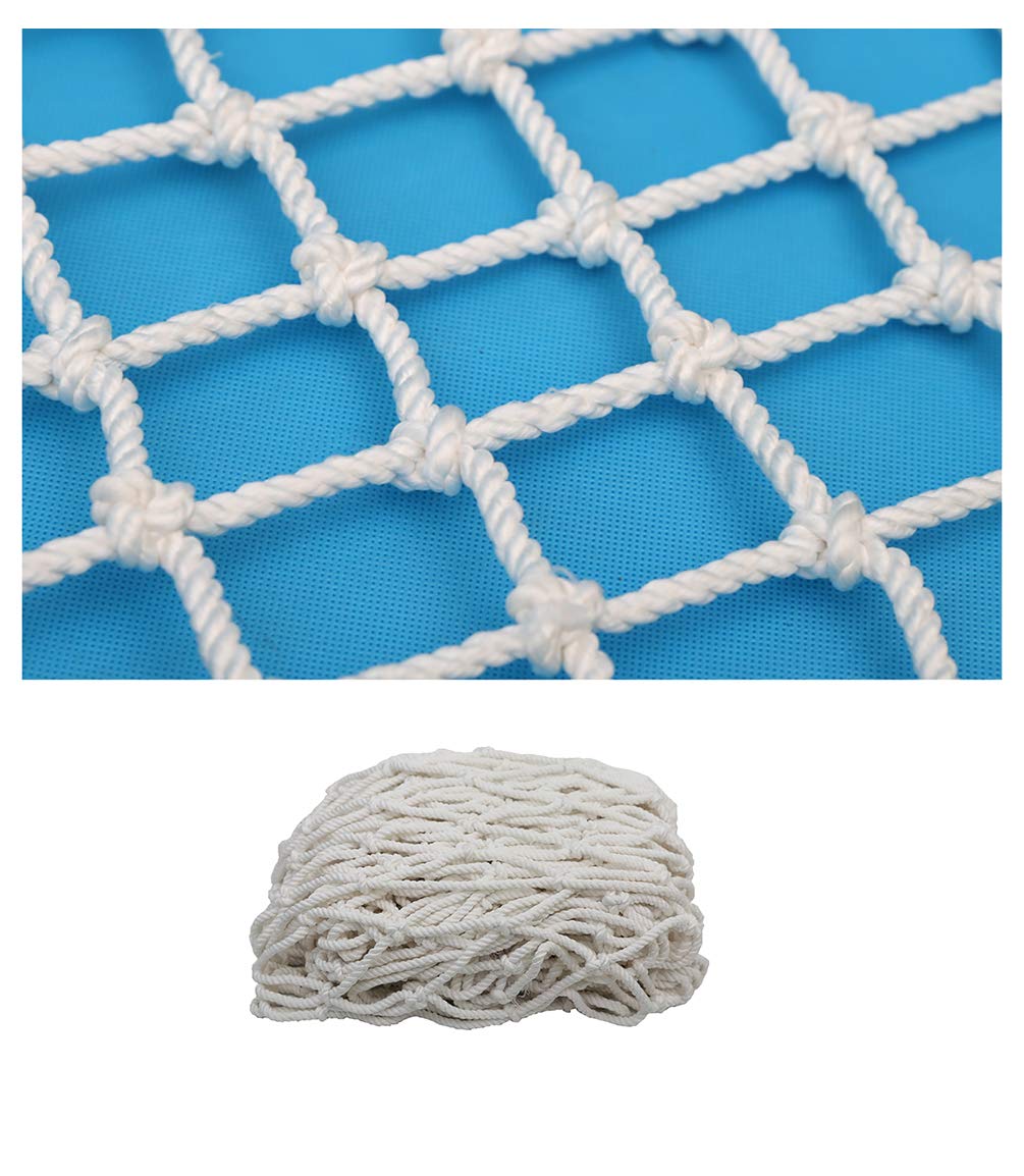 Weaving Net Plant Protection Rope Net White,Indoor And Outdoor Stairs Balcony Child Safety Anti-fall Pet Child Safety Net Protection Fence Climbing