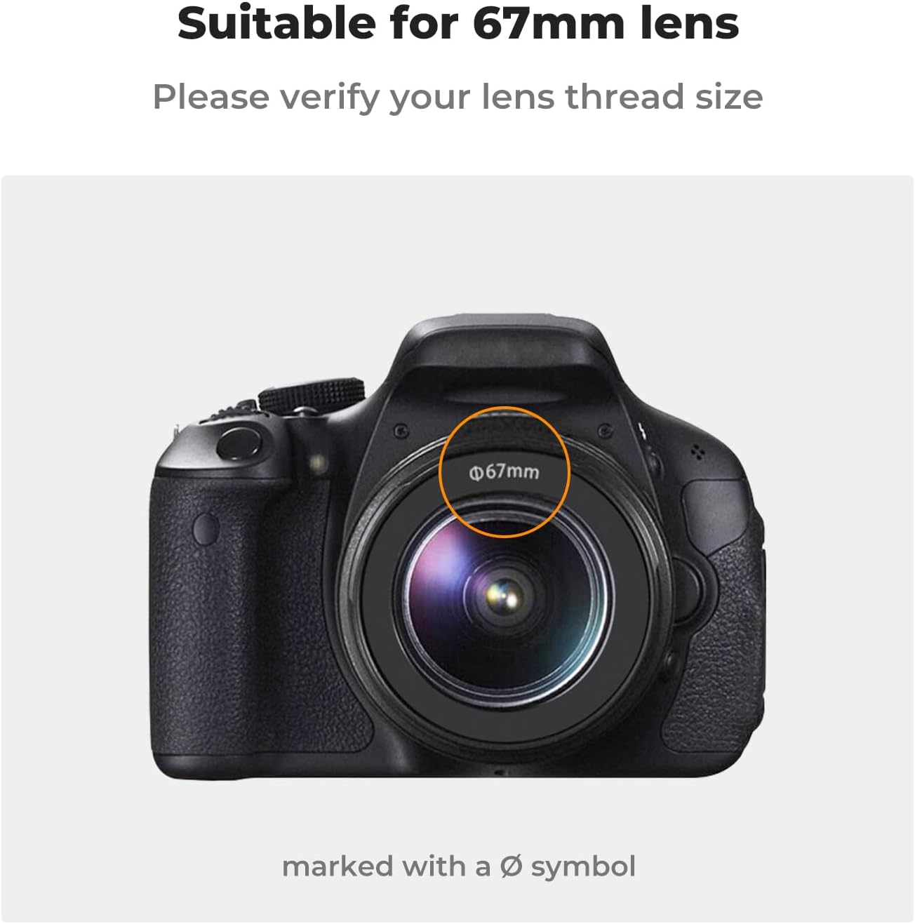 K&F CONCEPT 67mm Tulip Flower Lens Hood for Canon, Sony Cameras with EF-S 18-135mm f3.5-5.6, RF 24-105mm f4-7.1, Sony FE 85mm f1.8, Sigma 16mm f1.4 DC DN Lens and More
