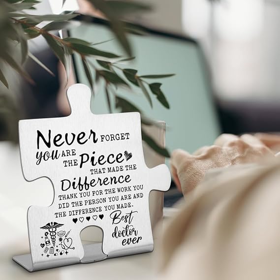 Doctor Appreciation Gift, Retirement Farewell Plaque, Doctor Thank You