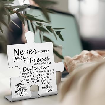 Doctor Appreciation Gift, Retirement Farewell Plaque, Doctor Thank You