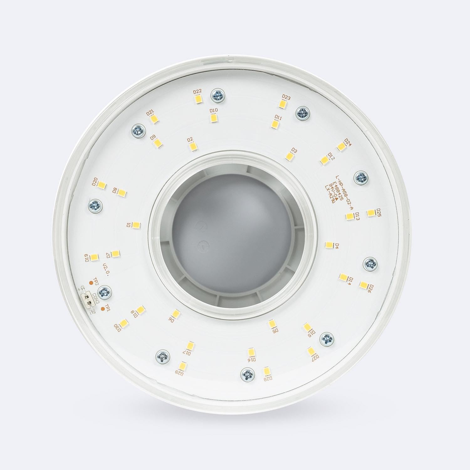 LEDKIA Bombilla LED E40 100W Alumbrado Público Corn IP65 5000K Blanco Frío