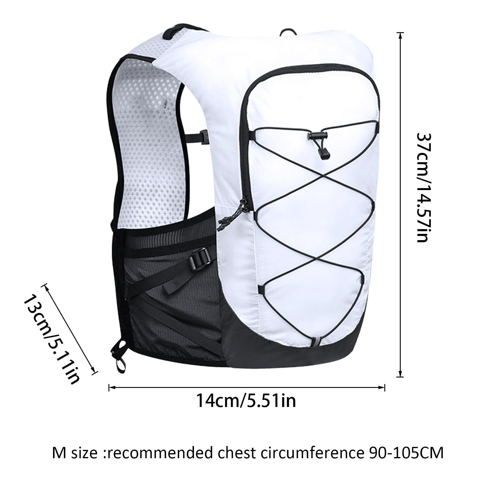 Outdoor-Sportweste, Trinkweste, Laufrucksack für Sport-Trail-Enthusiasten, weicher Trinkrucksack für Outdoor-Sportarten, Radfahren, Wandern