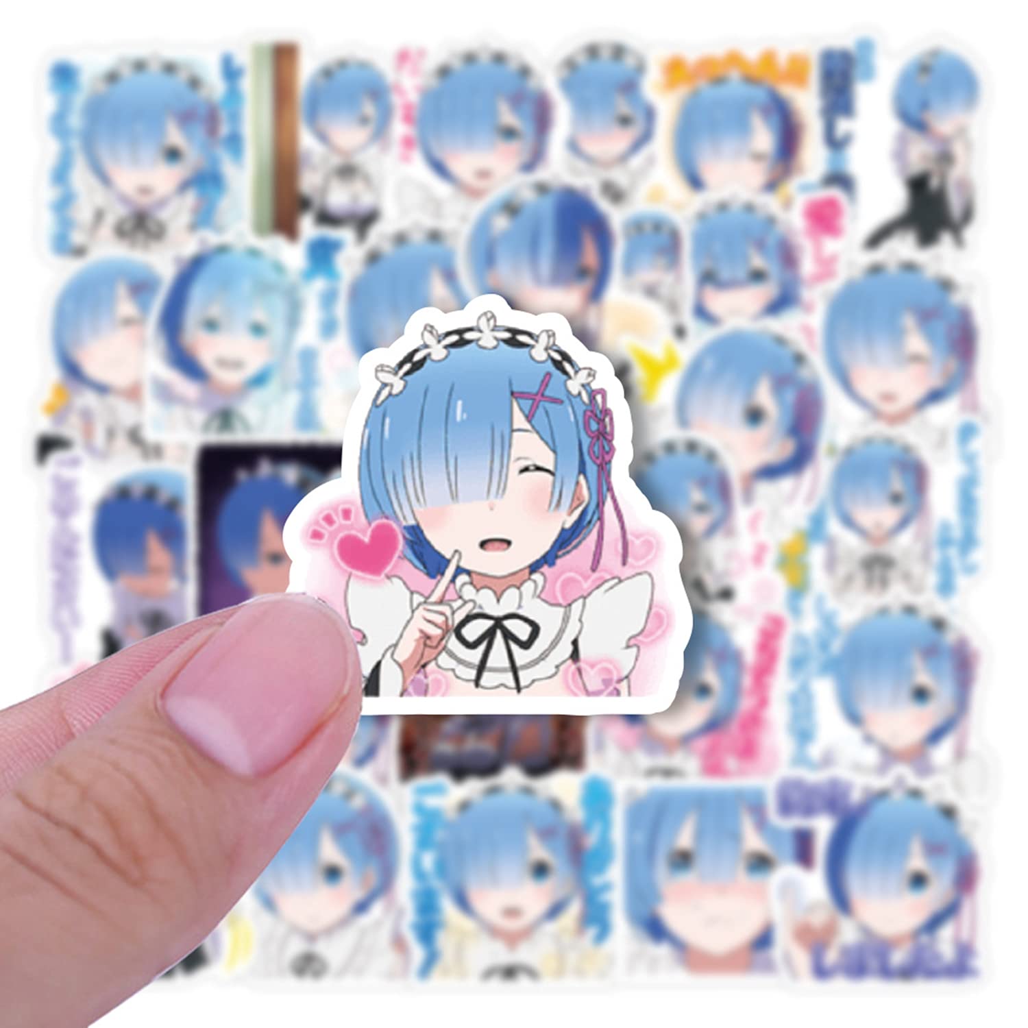 Amazon.co.jp: ゼロから始める異世界生活 リゼロ ステッカー