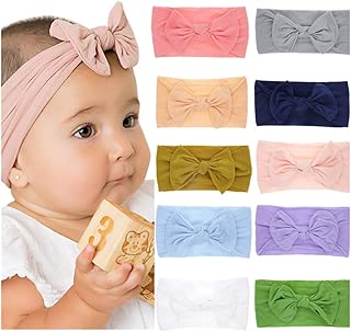 Lot De 6 Pieces Elastique Bandeau Bebe Elastique Bandeau Cheveux Pour Enfant Bandeaux De Fille Accessoires Bebe Fille 0 24m Genesis Gs Com