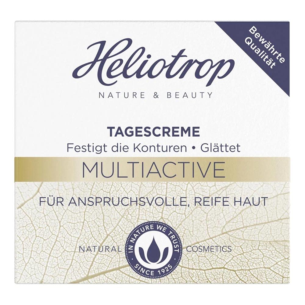 Heliotrop Anti-Aging krem na dzień dla wymagającej, dojrzałej skóry, pielęgnacja twarzy z ekstraktem z miłorzębu i olejkiem z orzechów makadamii, krem Multiaktywny, 1 x 50 ml