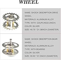 Vista 5 de Kit de chasis de tanque de robot profesional inteligente con absorción de impactos con 2 motores de CC, modelo de plataforma robótica STEAM