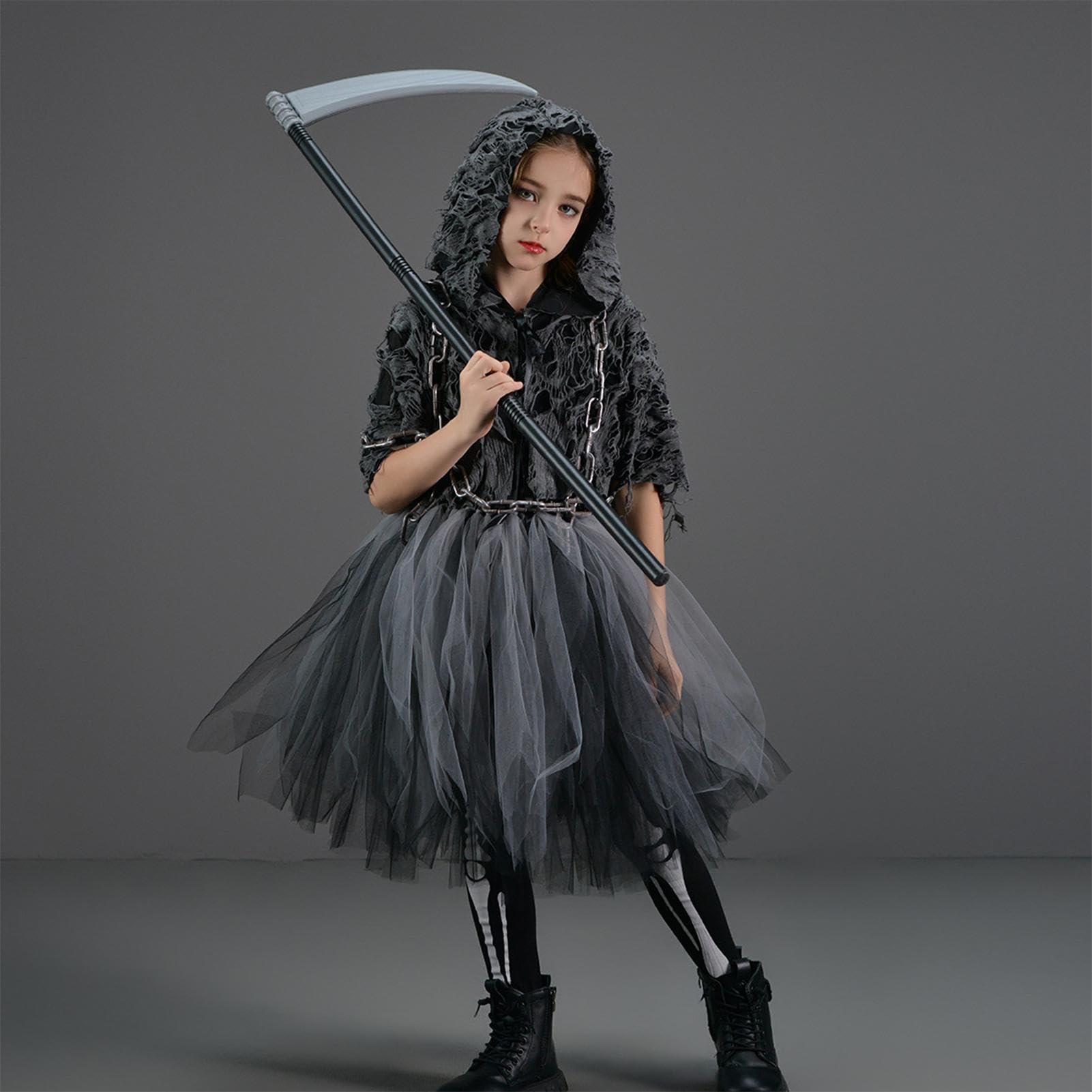 Generisch Spaventoso costume da tramonto da ragazza per Halloween e giochi