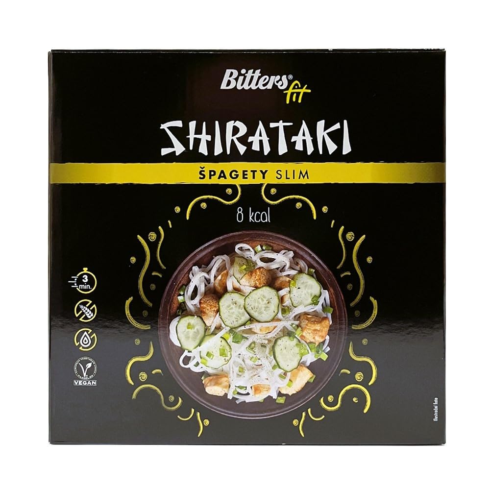 Bitters Shirataki Konjak Pasta - Spaghetti Slim, 16x390g