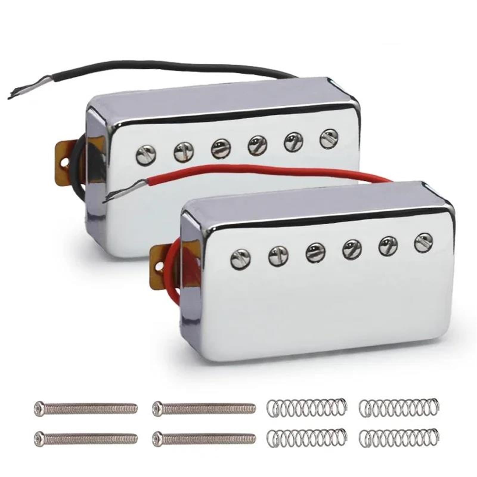 Piezas Y Repuestos Para Guitarras Eléctricas Pastilla De Guitarra Eléctrica Humbucker Con Mástil Dorado/cromado Pastilla De Puente Para Guitarra Eléctrica Estilo LP Pastilla De Guitarra Con Cubierta D