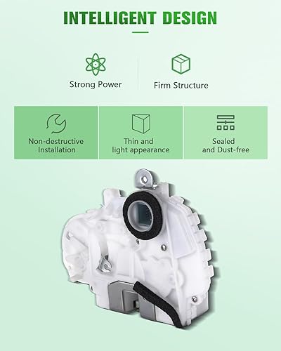 Miniatura 6 de SCITOO Actuadores eléctricos para cerradura de puerta trasera derecha, repuesto para Honda 72610-TC0-T12 2008-2012