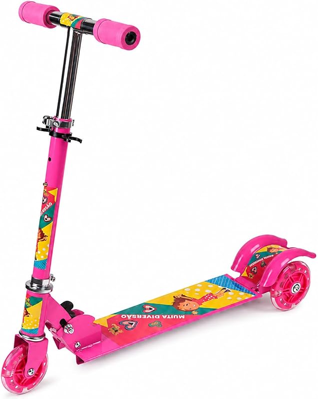 Patinete Infantil 3 Rodas com LED