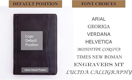 Miniatura 9 de Gavarnie Portafolio de cuero personalizado para hombres, regalos grabados para el día del padre para el marido de parte de la esposa, regalos de