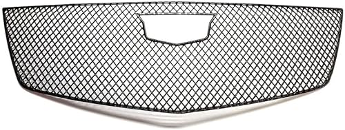 Miniatura 7 de YOUNGERCAR Cubierta de rejilla para Cadillac XT5 2017-2022 Accesorios ABS pintado negro brillante malla frontal protector de parrilla