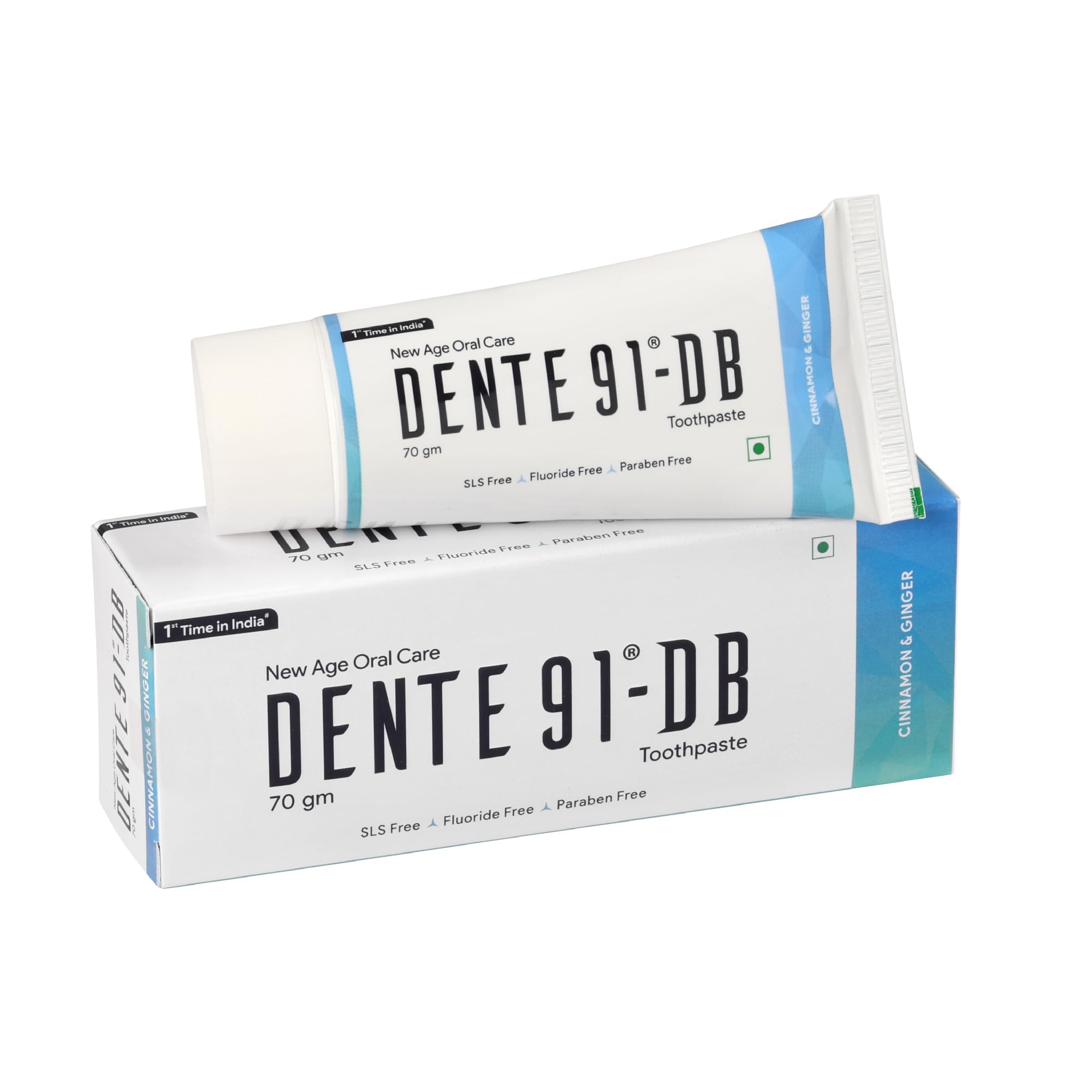 Dente91 DB Toothpaste| Sensitivity Relief | Repairs Cavities | Fights Gum Disease | Reduces Bad Breath | Strengthens Enamel | SLS free | Fluoride free | Paraben free, Pack of 1, 70g (B0CG6DM62M) Amazon Price History, Amazon Price Tracker