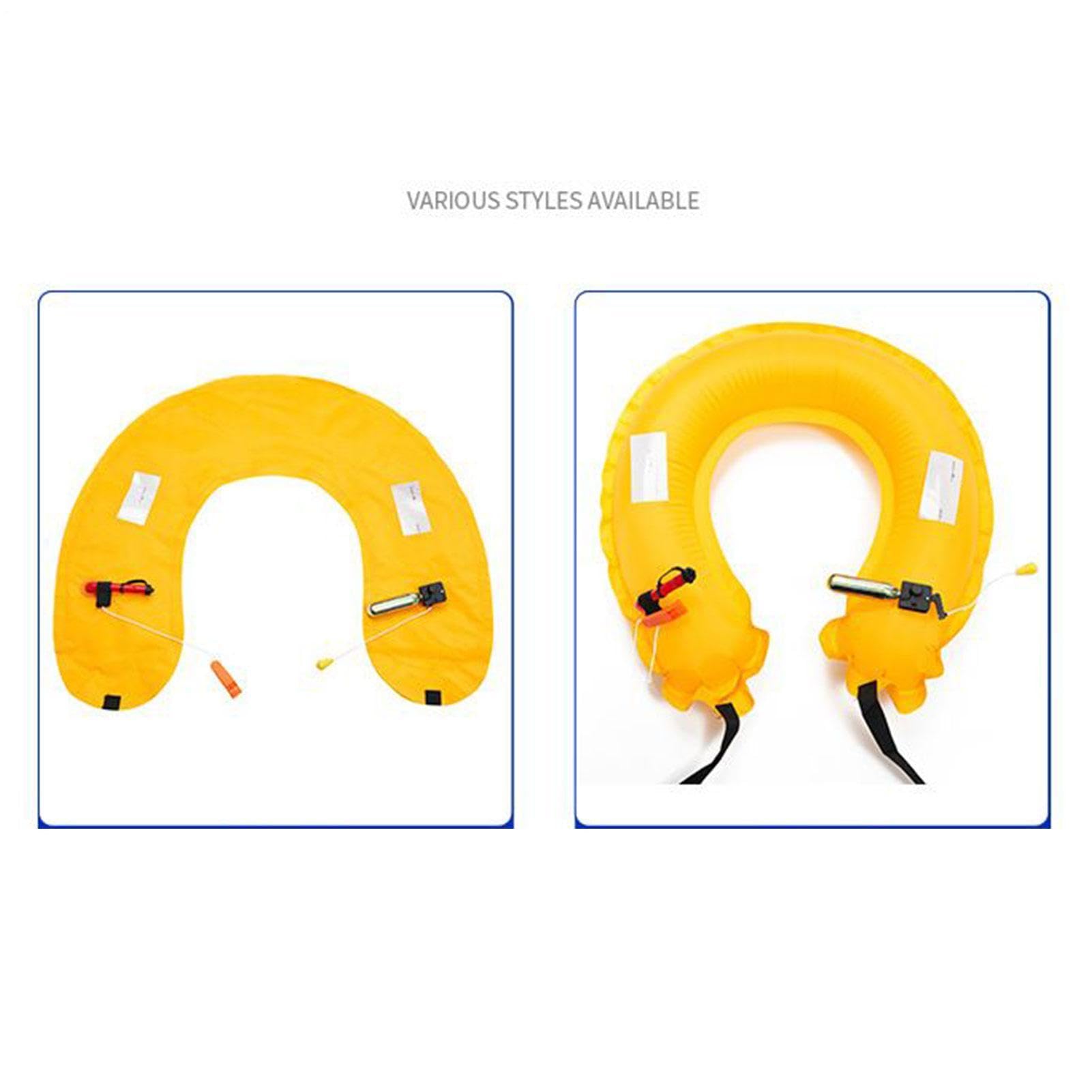 Aufblasbarer Gürtelrucksack, Wassersicherheitsgürtel – Manuelles Aufblasen, Schwimmauftrieb, Ring, Tragbare Schwimmhilfe, Leichte, wasserdichte sausrüstung, Kompakter Rettungsring, Sicherheit